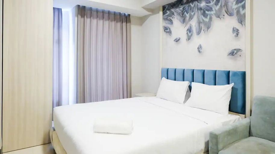 Bedroom 2, Studio No Kitchen @ Supermall Mansion By Travelio, Surabaya