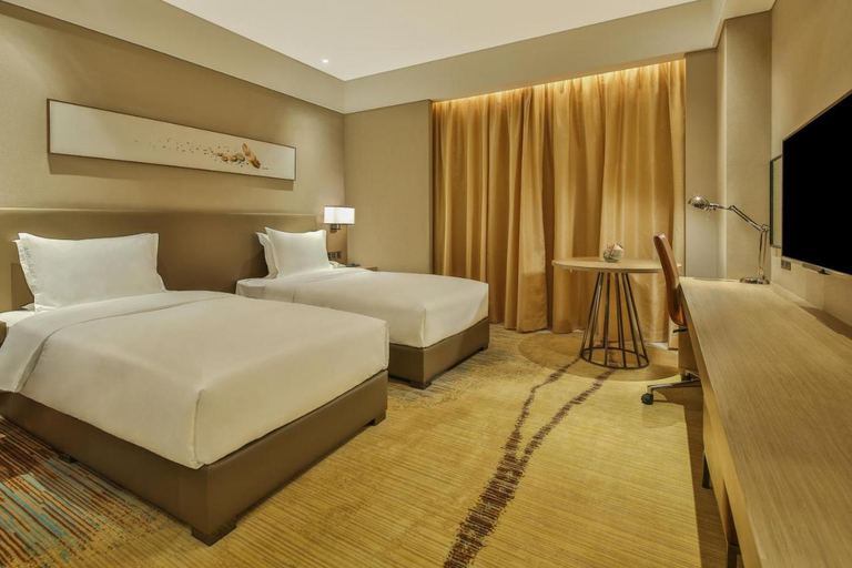 Bedroom 4, Holiday Inn Express CHENGDU WENJIANG HOTSPRING by IHG, Chengdu