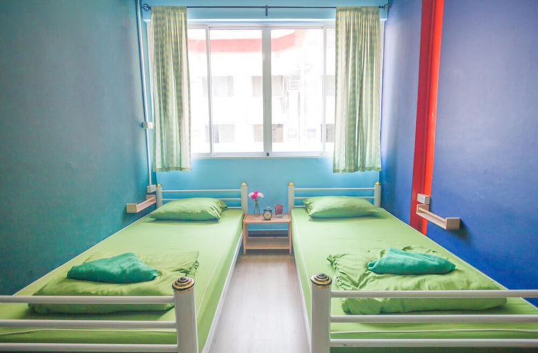Bedroom 3, Nacorn Hostel Khaosan, Phra Nakhon