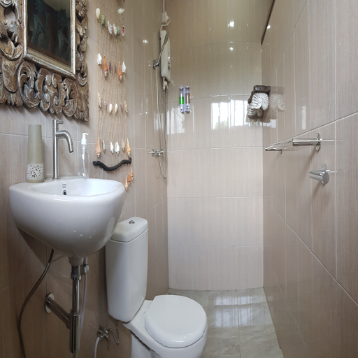 Bathroom, Ombak Resort at Ekas , a luxury surf and kite destination, Close to Inside Ekas beach, Lombok