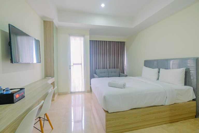Bedroom 2, Brand New Studio Apt at Menteng Park By Travelio, Central Jakarta