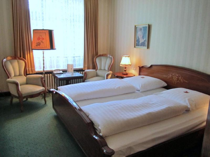 Bedroom, Hotel Stephan, Hamburg