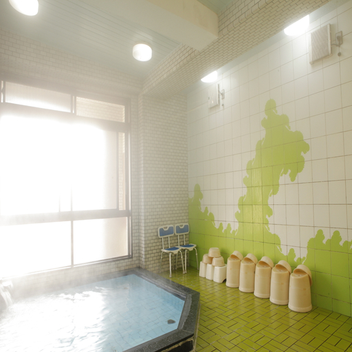 Bathroom, Kaneyoshi Ryokan, Osaka
