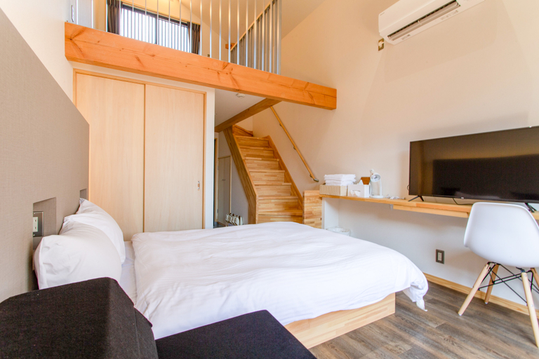 Bedroom 4, B&B MIKAWA 5 - Villas with BBQ Terrace, Hakusan
