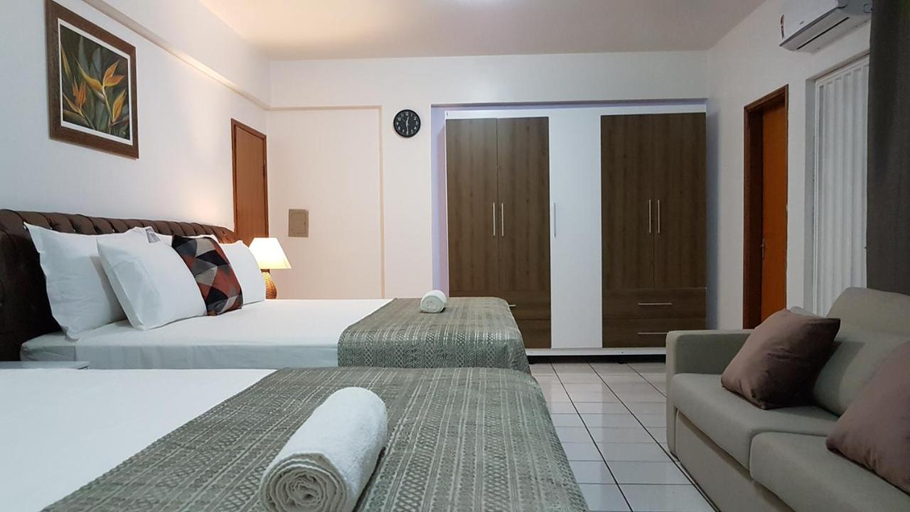 Bedroom 4, B & A Suites Inn Hotel - Quarto Luxo Palladium, Anápolis
