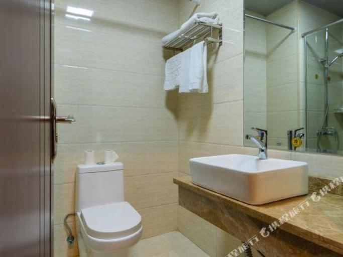 Bathroom 2, Ji Bin Hotel, Changsha