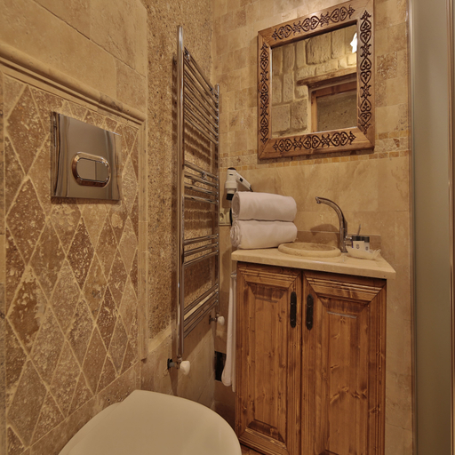 Bathroom, Vista Cave Hotel, Nevşehir
