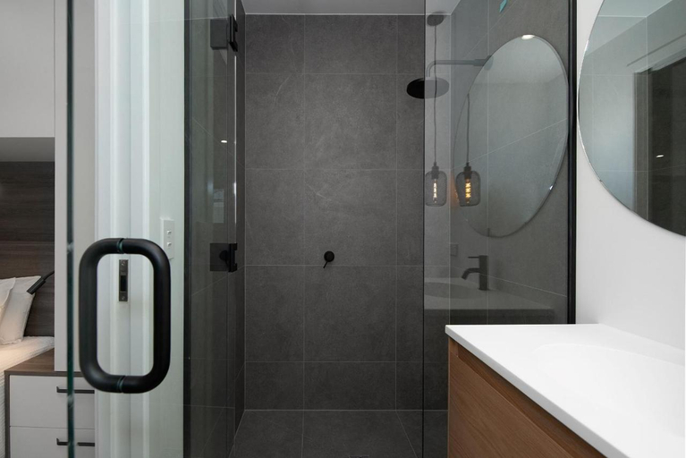Bathroom 2, Apartments on Moray & Bath, Dunedin