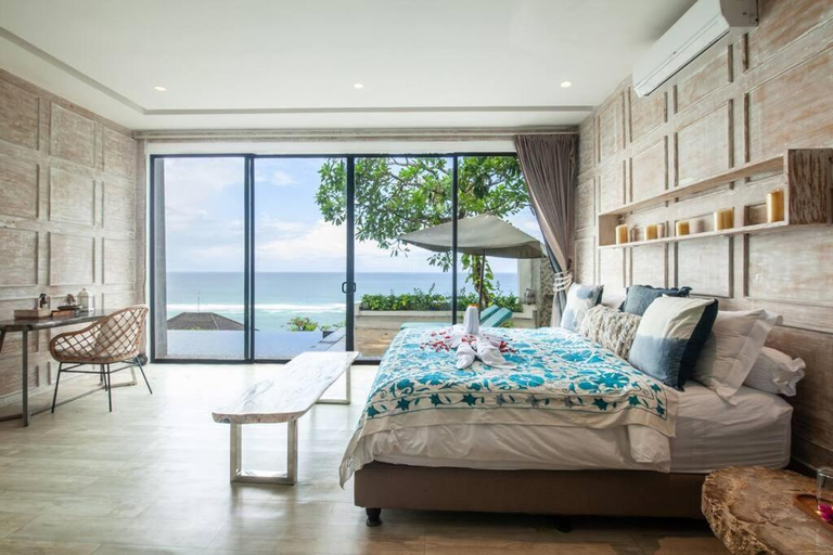 Bedroom 3, Nusa Dua Cliff Ocean View with Private Beach, Badung