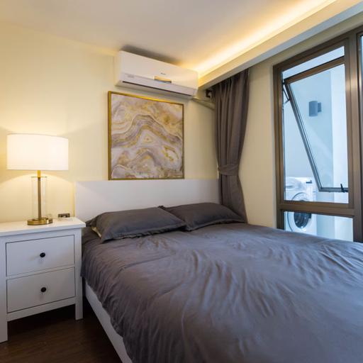 Bedroom, Seven Executive Apartment Qianhai Branch, Shenzhen