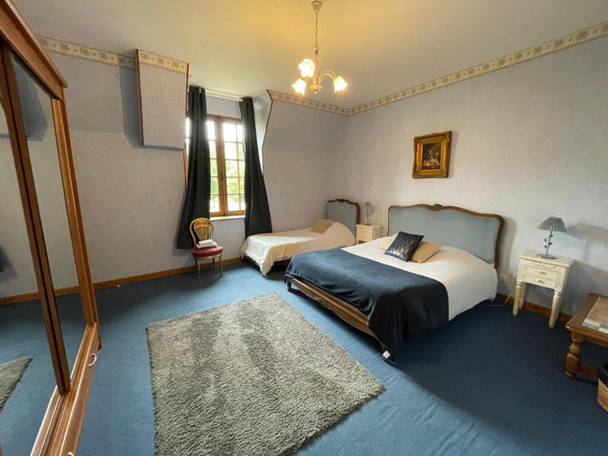 Bedroom, Le Chateau de Quineville, Manche