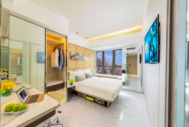 Bedroom 2, iclub AMTD Sheung Wan Hotel, Hong Kong Island