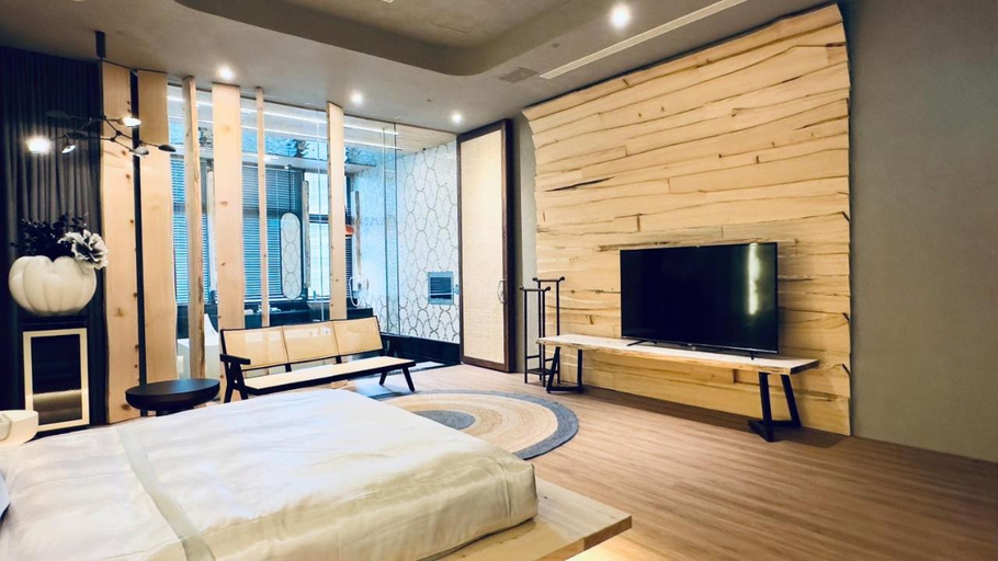 Bedroom 3, Mulan Boutique Hotel - Taipei Dazhi Branch, Taipei City