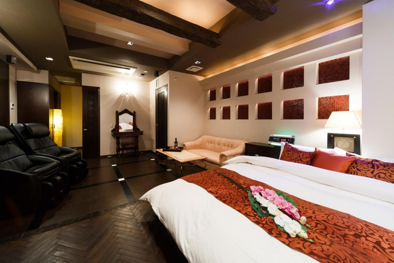 Bedroom, HOTEL MYTH M -ホテル マイス エム- Adult Only, Hannan