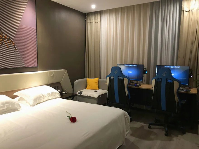 Bedroom 2, IU Hotels· Wuhan Jianghan Road Metro Station, Wuhan