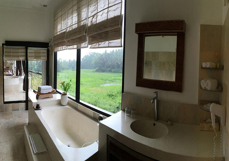 Bathroom, Frangipani Villas, Badung