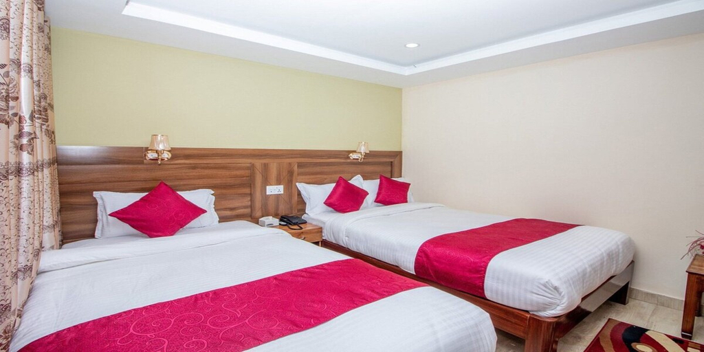 Bedroom 5, MeroStay 026 Hotel Royal Image, Gandaki