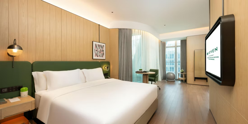 Bedroom 3, EVEN Hotel GUANGZHOU BAIYUN STATION by IHG, Guangzhou