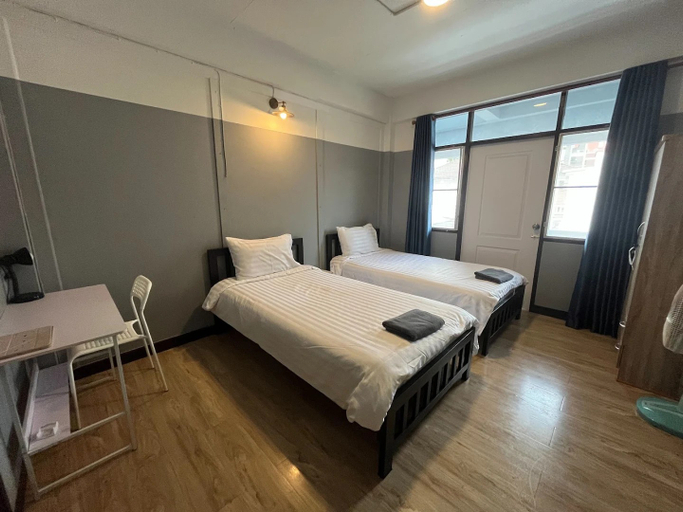 Bedroom, Pillow and bread hostel, Phaya Thai