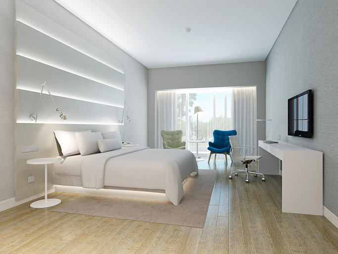 Bedroom, 三亜フェニックス エアポート ホテル (三亚凤凰机场酒店), Sanya