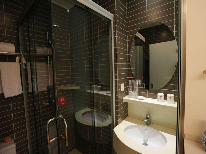 Bathroom 4, Wuyang Star Inns & Hotels Hangzhou Yujie Branch, Hangzhou