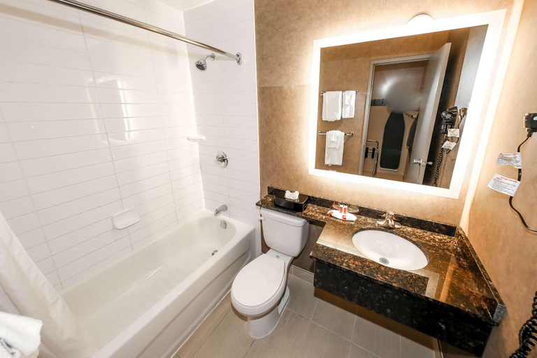 Bathroom 4, Howard Johnson by Wyndham Winnipeg West, Division No. 11