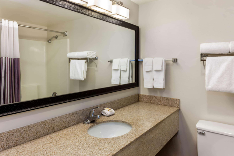 Bathroom 4, La Quinta Inn & Suites by Wyndham Milwaukee Bayshore Area, Milwaukee