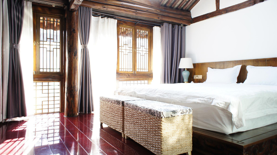 Bedroom 2, Dali Qingxin Garden Courtyard Hotel, Dali Bai