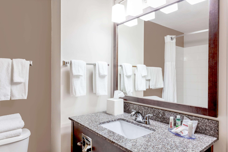 Bathroom 4, Super 8 by Wyndham Prince Albert, Division No. 15