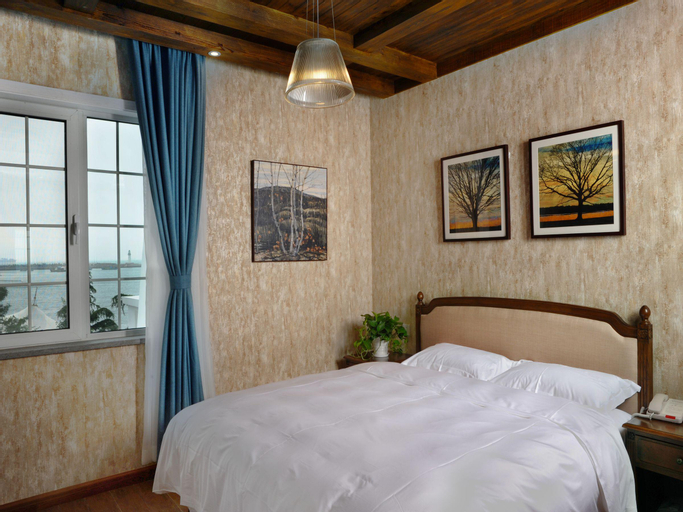 Bedroom, Qingdao Villa Inn No.12 Seaside, Qingdao