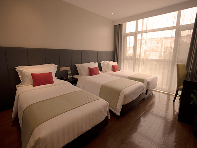 Bedroom, Joyful Star Hotel Pudong Airport chenyang, Shanghai
