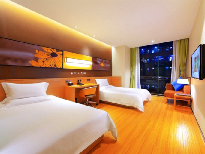 Bedroom 3, IU Hotels Kunming Airport Dabanqiao City, Kunming