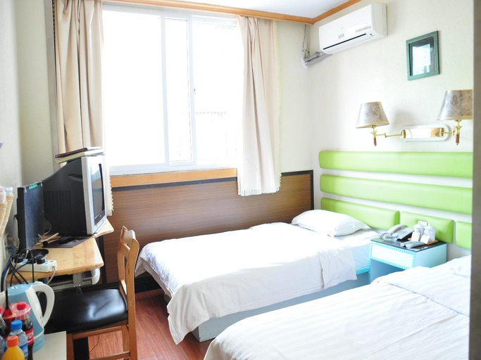 Bedroom, Qingdao Free Exercise Youth Hostel Zhanqiao Railway Station Branch, Qingdao