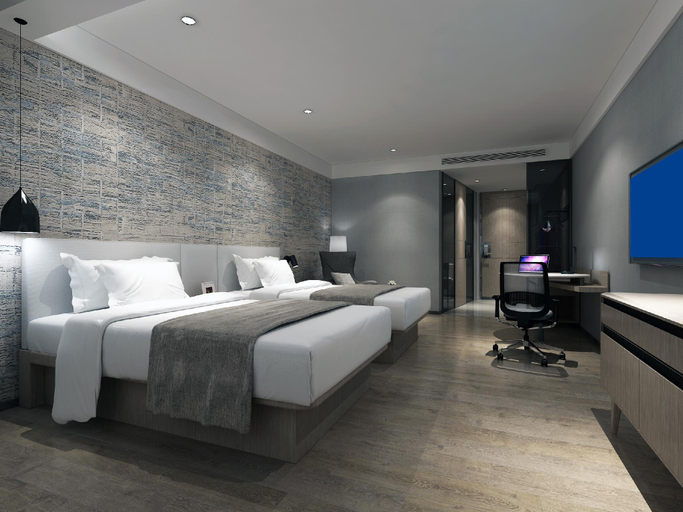 Bedroom 3, Shenzhen Hanyong Hotel Fuyong Branch, Shenzhen