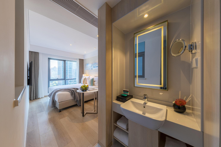 Bathroom, Sincere Residence Changfeng, Shanghai