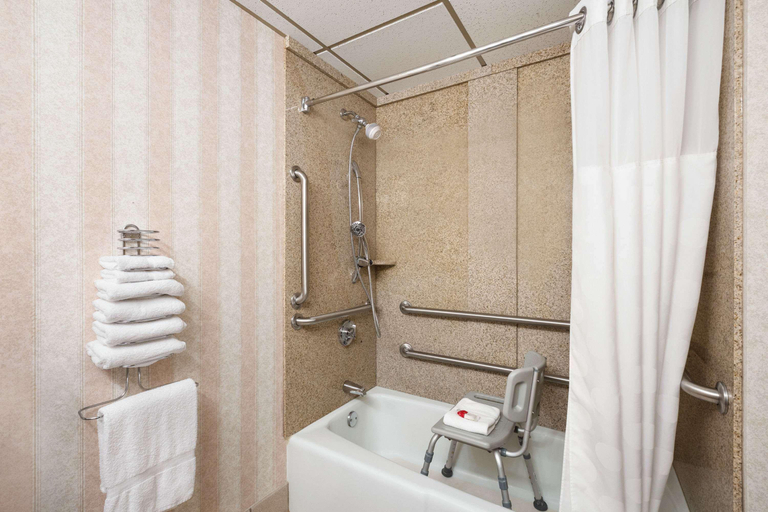 Bathroom 5, Ramada by Wyndham Bismarck, Burleigh