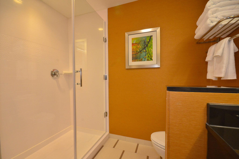Bathroom 5, Fairfield Inn & Suites St. Louis Pontoon Beach, Madison