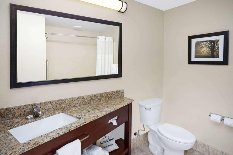 Bathroom 4, AmericInn by Wyndham Waupun, Dodge