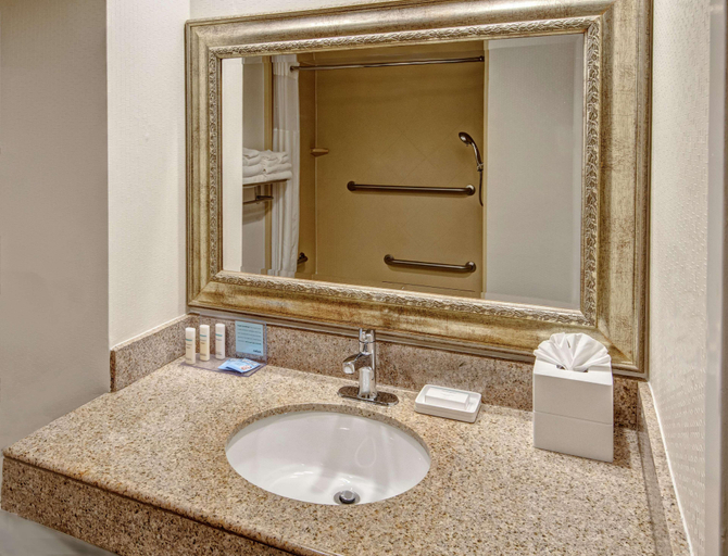 Bathroom 5, Hampton Inn by Hilton Charlotte/Matthews, Mecklenburg