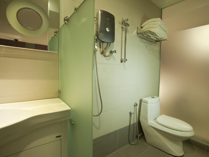 Bathroom 4, Euro Plus Hotel, Johor Bahru