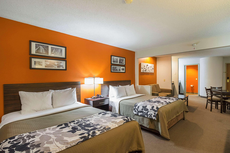 Bedroom 3, Sleep Inn & Suites Danville, Vermilion