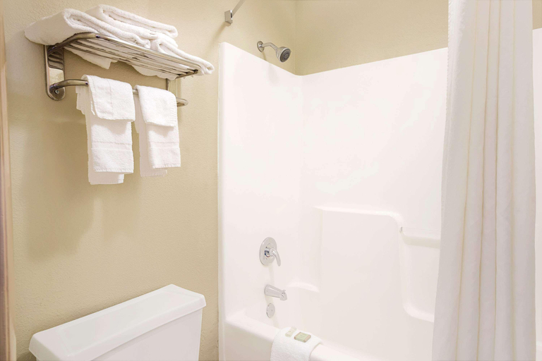 Bathroom 4, Super 8 By Wyndham Charlotte Downtown Area, Mecklenburg