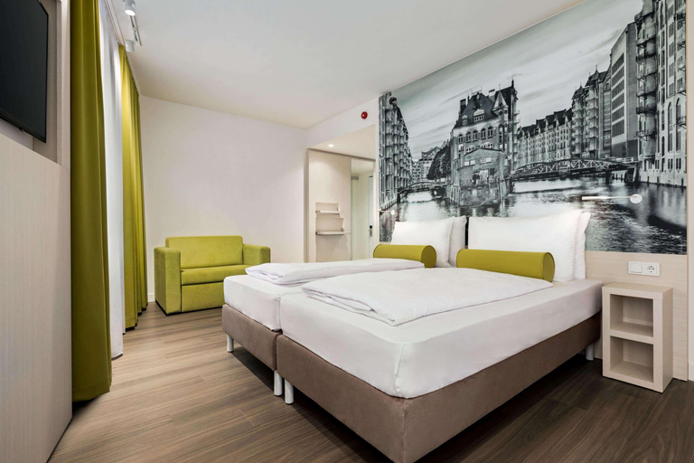Bedroom 3, Super 8 by Wyndham Hamburg Mitte, Hamburg