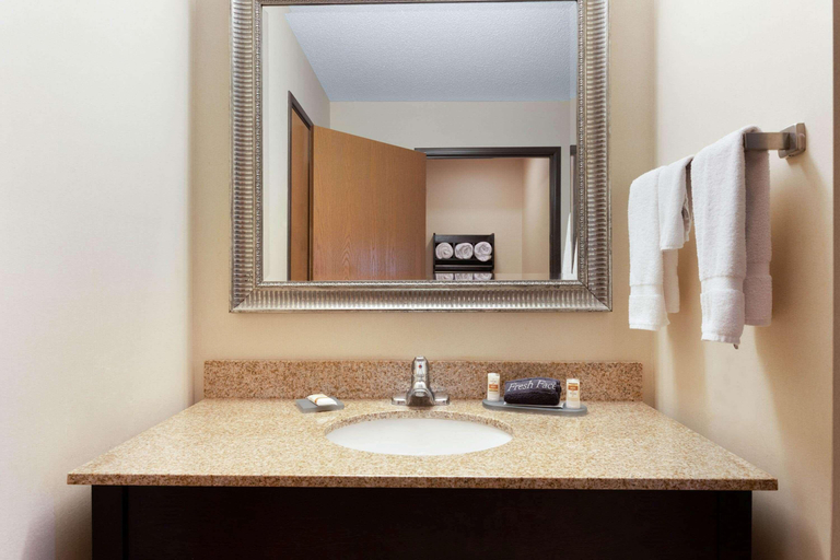 Bathroom 4, La Quinta Inn & Suites Frankfort, Clinton