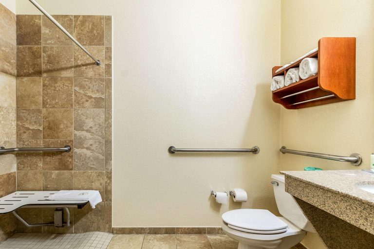Bathroom 4, Quality Inn Texas City I-45, Galveston