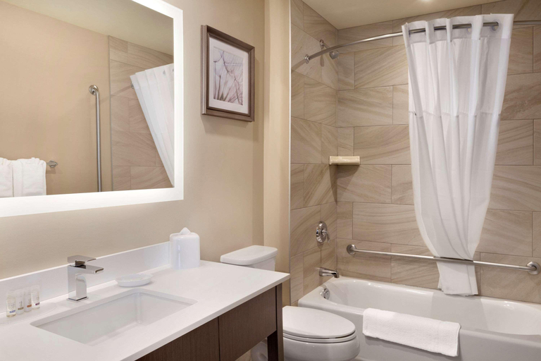 Bathroom 3, Fairfield Inn & Suites by Marriott Airdrie, Division No. 6