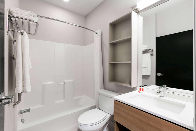 Bathroom 3, Microtel Inn And Suites By Wyndham Monahans, Ward