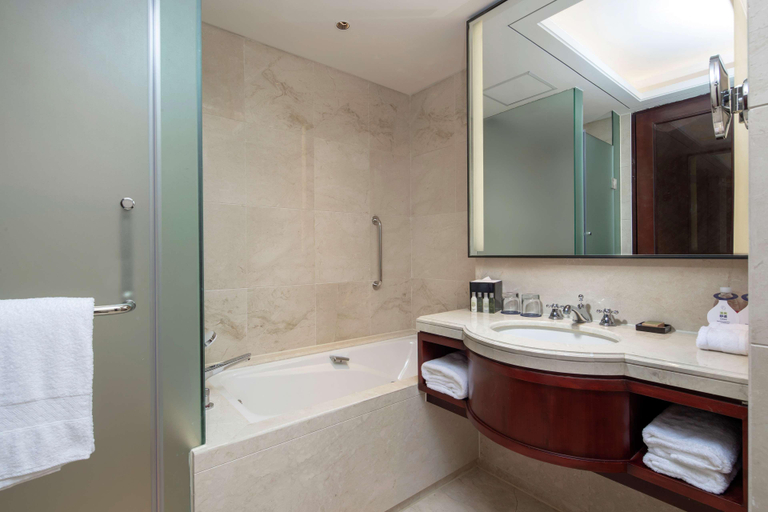 Bathroom 5, Double Tree by Hilton Shanghai Jing'an, Shanghai