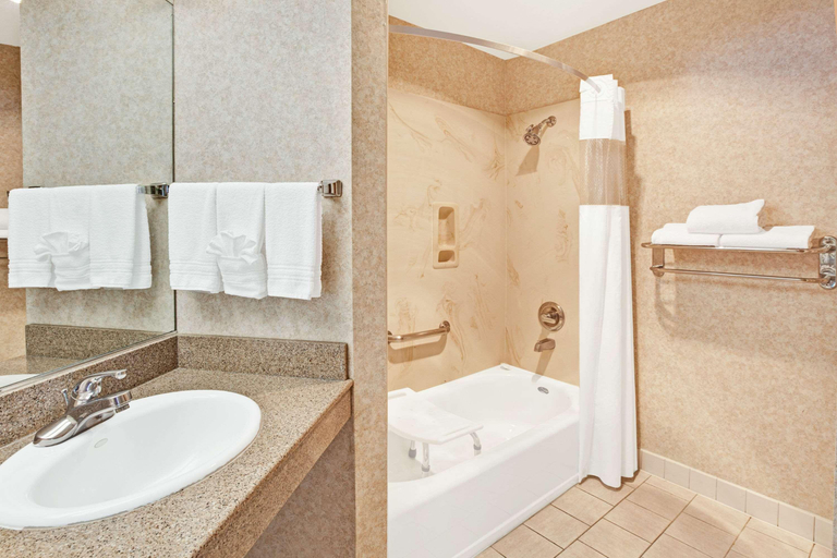 Bathroom 4, Hotel Aluxor SFO, San Mateo