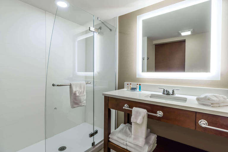 Bathroom 4, Hawthorn Suites By Wyndham Wheeling Triadelphia A, Ohio